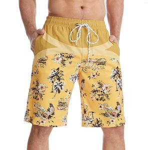 Short masculin Swim imprimé en flor