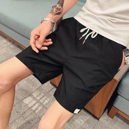Men's Shorts For Men Beach Board Man Short Pants Roll Up With Pockets In Pant 2024 3 Quarter Fashion Small Size Casual Thin Ice Xl