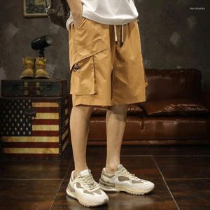 Shorts pour hommes fonctionnels de mode de vent de la mode américaine cinq quarts de pantalon à moitié coupé l'été
