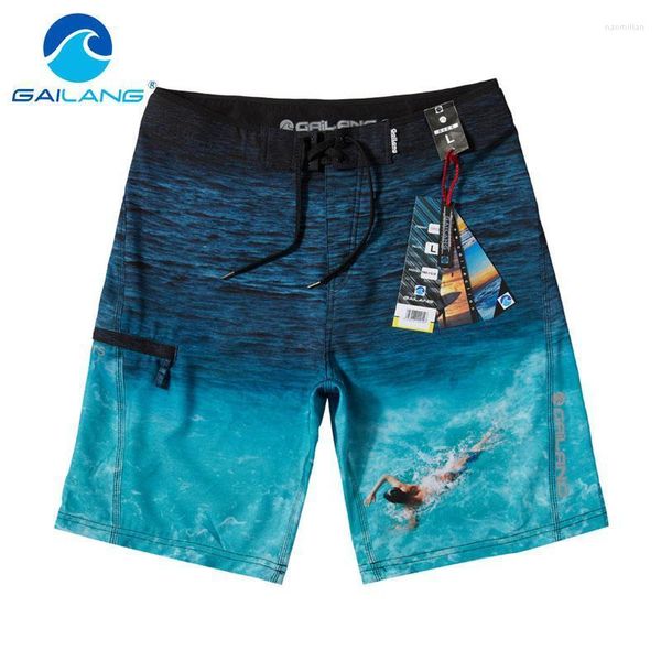 Shorts pour hommes Gailang Brand Men Beach Boardshorts Board Swimwears Swimsuits Boxer Trunks Gay Men's Casual Active JoggerMen's Naom22