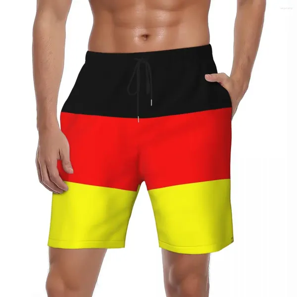 Shorts pour hommes drapeau allemand Hawaii Gym été impression 3D sport Surf plage mâle séchage rapide mode personnalisé grande taille troncs