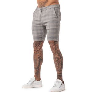 Heren shorts Gingtto Mens Nieuwe Chino Summer Clothing Board Shorts Elastische taille Slim Fit Workpants Casual Fitness Aankomsten ZM803 Y2302