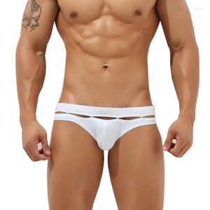 Shorts pour hommes HaleyChan 2022 maillots de bain pour hommes slips Sexy creux hommes maillot de bain hommes