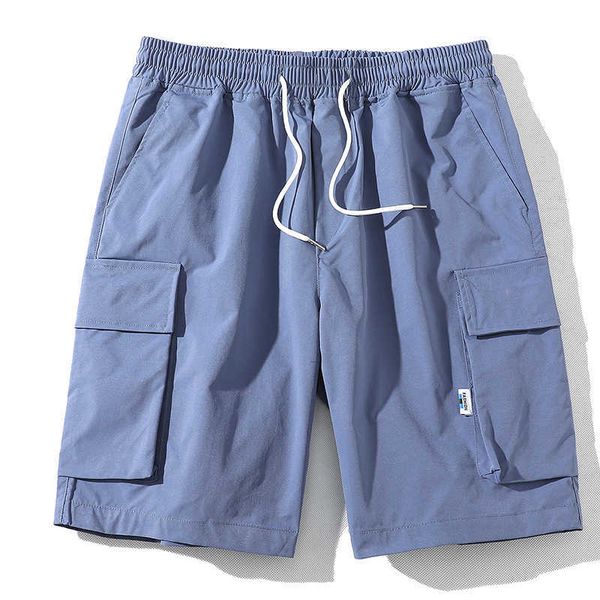 Shorts pour hommes Harajuku streetwear modèle de chaîne de fer shorts de jogging femmes hommes Été lâche taille élastique Hip hop skateboard Hommes Vêtements G221012
