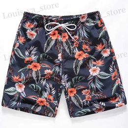 Shorts para hombres Hawaiian Tropical Palm Tr 3d Play Shorts Men Strt Strt Surf Board Shorts Summer Outdoor Sports Trunks T240419