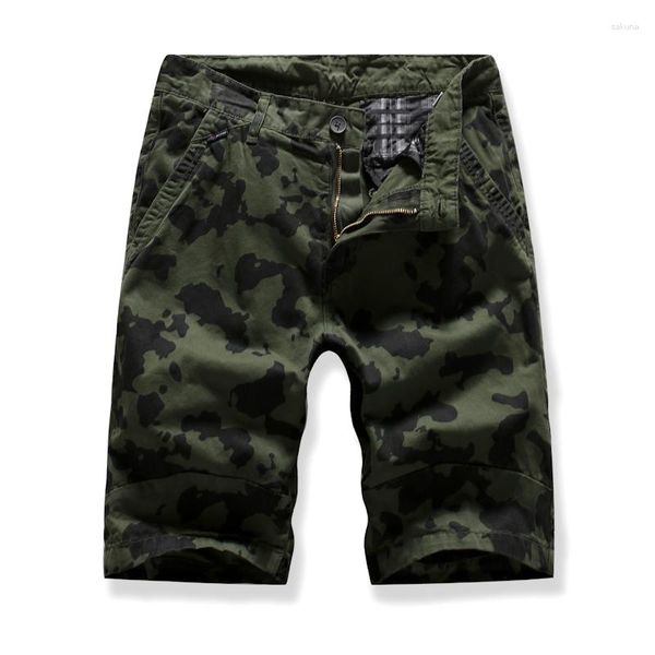 Shorts pour hommes HCXY 2023 Marque Hommes Camouflage Multi-poches Hommes Salopette Mode Cargo Pour Homme