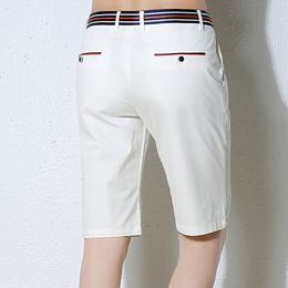 Heren shorts HCXY MENS SHORTS CASUAL Summer Brand Shorts Men Mode katoenen slanke masculina heren strand shorts luxe mannelijke shorts 230417
