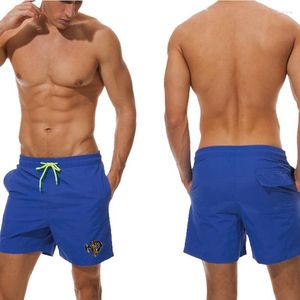 Shorts pour hommes HDDHDHH Hommes Fitness Gyms Bodybuilding Jogger Entraînement Pantalon de survêtement à séchage rapide Mâle Été Slimfit Pantalon de plage en vrac