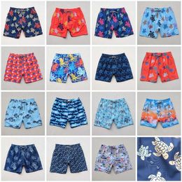 Shorts pour hommes Marque de haute qualité Vilebre shorts de plage maillots de bain tortue pour hommes shorts hawaïens shorts de plage pour hommes planche de surf de sport J240328