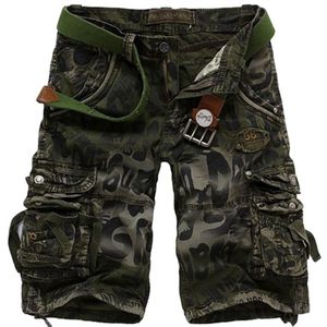 Shorts pour hommes de haute qualité Camouflage Loose Cargo Summer Brand Fashion Tactical Camo Multiple Pockets Pants pour 230411