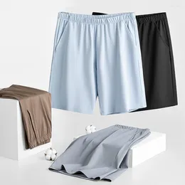 Shorts pour hommes de haute qualité coton mercerisé été Tech Cool confort sport pantalons de gymnastique poches pyjamas de course hommes bas de sommeil
