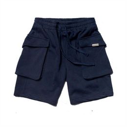 Heren shorts Hoge kwaliteit P44 Militaire shorts Male Big Pocket Fleece Shorts Summer 100% katoenen SWAT Sport Shorts Casual Short Pants G230316