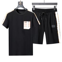 Heren shorts hoge kwaliteit stenen t-shirt losse katoenen ronde leider met brief logo zomer casual op mouw fabriek directe m-3xl