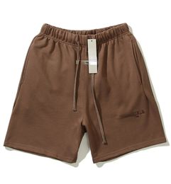 Heren shorts High Street Double Line borduurwerk Logo Zomer Losse grote maat casual shorts voor mannen