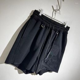 Pantalones cortos para hombre High Street MMJ 1:1 Calidad Calavera Bordado Cargo Pantalones casuales Pantalones de chándal Y2k Ropa de calle Ropa