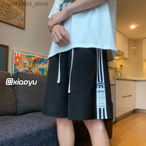 Heren shorts Hip Hop Shorts Summer Loose Shorts Men Men Vijfpuntige Harajuku Sweatshorts Streetwear Man Fashion Short Pants 5xl L240320