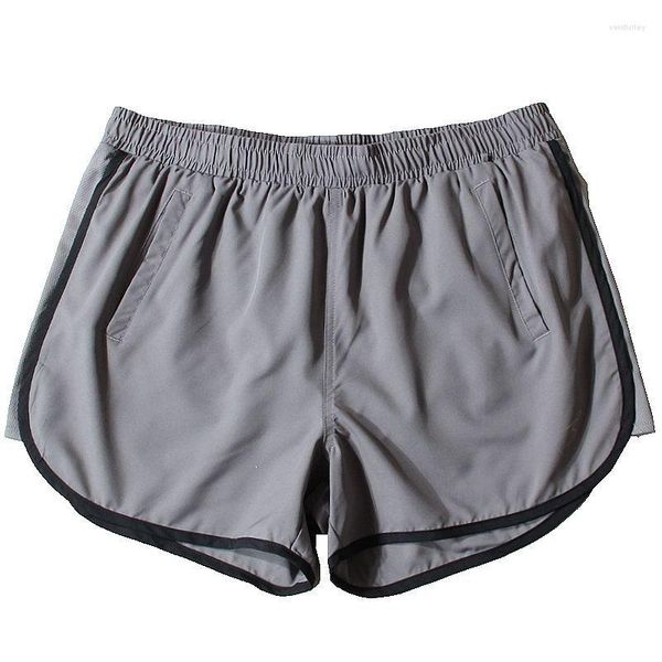 Short Invisible à entrejambe ouvert pour homme, cinquième pantalon de sport, course à pied, Fitness, séchage rapide, Double couche, respirant, survêtement court