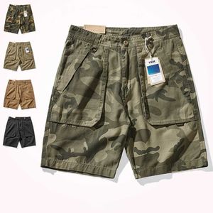 Heren shorts Japans modemerk gereedschap shorts jongens zomer camouflagebroek losse vrije tijd sportbroek high strt ins y240507