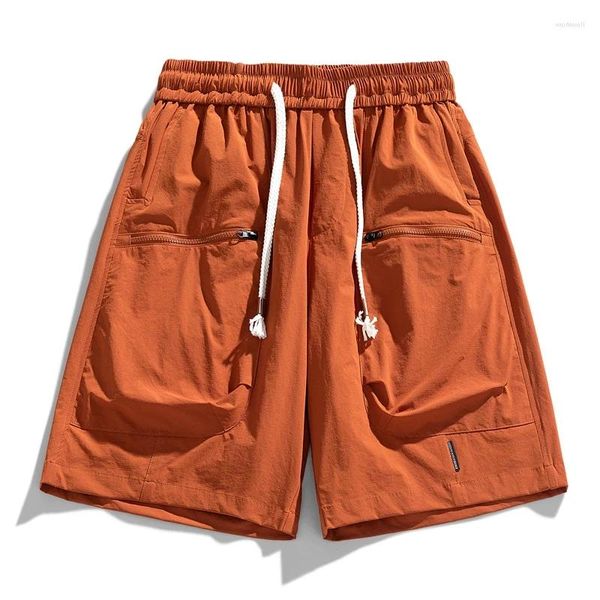 Shorts pour hommes jogcins jogger jogger de style rue japonais de haute qualité pantalon de survêtement classique de haute qualité