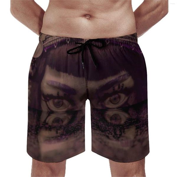 Pantalones cortos para hombre Jibaro Face Board verano Love Death Robots Hawaii pantalones cortos ropa deportiva masculina diseño de secado rápido bañadores de playa