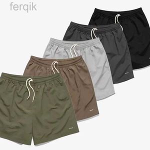 Heren shorts Jjjjound shorts American Retro 90s minimalistische nylon snel drogende vijfpunts sportbasketbal fitness shorts D240426