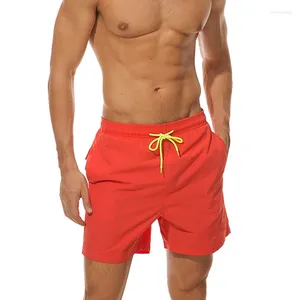 Shorts pour hommes JW42 Séchage rapide Été Hommes Maillots de bain Maillots de bain Bikinis Serré Sexy Couleur Solide Maillots de bain Piscine Natation Plage