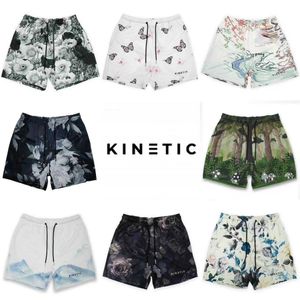 Pantalones cortos para hombre KINETIC Tide Brand New Summer Sports Fitness Correr Baloncesto Speed Dry Trend T230608