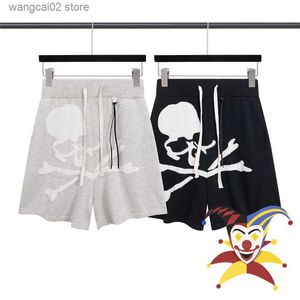 Pantalones cortos para hombres Knitting Skull Mastermind World Shorts Hombres Mujeres 1 1 Big Graphic Mastermind Japan Shorts MMJ Breeches T230602