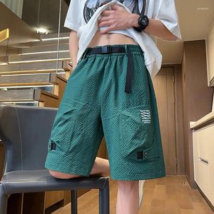 Short masculin coréen pantalon de genou de style lâche lâche