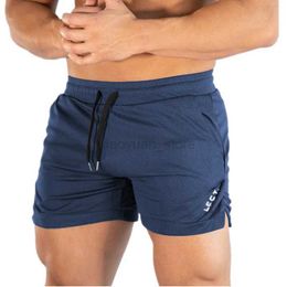 Short masculin léger shorts hommes shorts chauds coulant jogger de gym short de fitness rapide tissus stretch sec 240419 240419