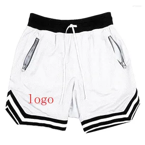 Herenshorts Logo Aangepaste korte trekkoord Tactische broek Zomer Casual joggingstrand Losse overall Wandelshorts.