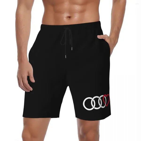 Pantalones cortos para hombres Logo Desing Board Moda de verano Hawaii Beach Hombre Surfing Troncos de diseño de secado rápido