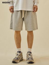 Short masculin Macheda Summer Sports Couple Grey Loose Casual Fifth Pantal