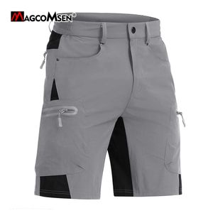 Herenshorts MAGCOMSEN herenshort met meerdere zakken, lichtgewicht en ademend, sneldrogend zomershort gebruikt voor werkshorts voor vissen J240228