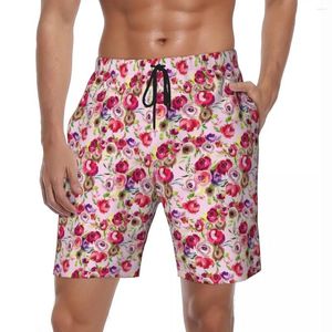 Biscaute pour hommes Board Homme Pretty Rose Hawaii Swim Trunks Aquare