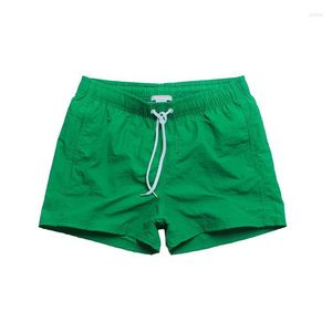 Herenshorts Man Green Lace Up Short Beachwear Plus Size Xxl Quick Dry Loose Nylon Waterproof Cute Sexy Running Gym Wear