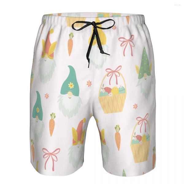 Shorts pour hommes Maillots de bain pour hommes Gnome Faces Maillots de bain Maillots de bain pour hommes