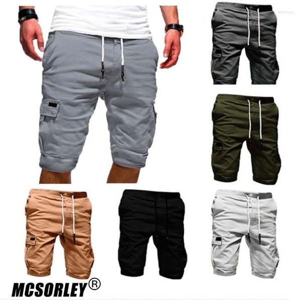 Shorts masculins McSorley 2023 Été décontracté multi-poche Joggers à cinq points Pantalons masculins en plein air Sports Sports Cargao Breeches