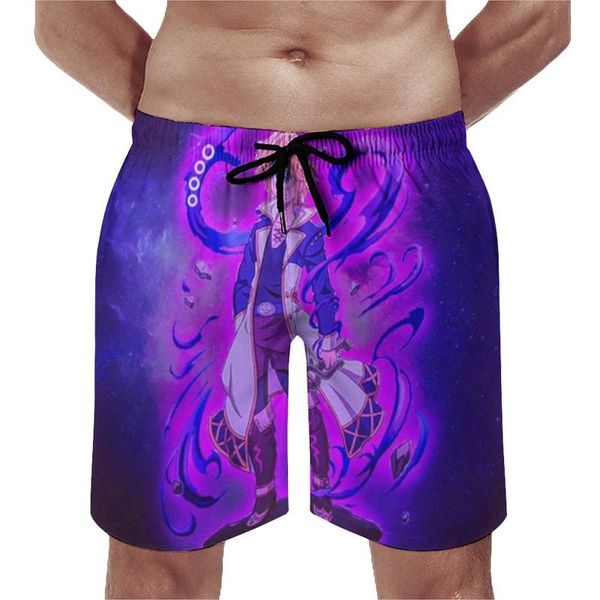 Shorts pour hommes Meliodas Nanatsu No Taizai Board The Seven Deadly Sins Beach, motif de taille élastique, maillot de bain personnalisé, grande taille