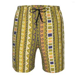 Shorts pour hommes Hommes Beach Court Séchage rapide Maillot de bain Ancien Tribal Maillot de bain ethnique Maillot de bain Bain