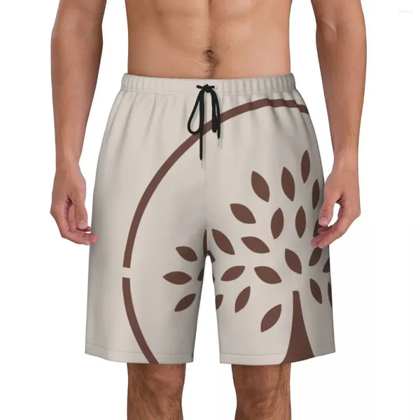 Shorts pour hommes Hommes Board Abstract Tree K-Kates Casual Beach Trunks Mode Luxe S-Spades Respirant Sports Plus Taille Pantalon court