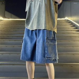 Heren shorts Men Casual American Streetwear Teens Handige Baggy Dynamic Fashion Trousers All-match Chic Ins Big Pockets Ulzzang Cool