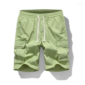 Heren shorts Men Casual Short Four Pockets Oversize Vintage for Summer Clothing Sports Bermuda Running Training Cargo Pants