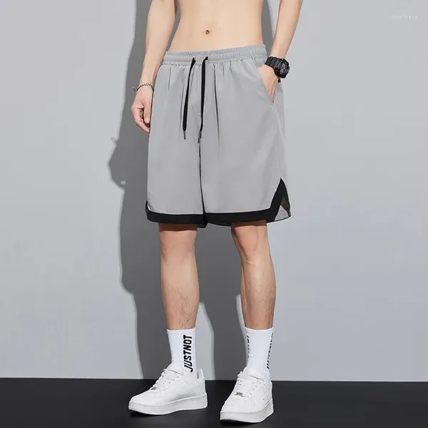 Short masculin Vêtements hommes 2024 Couleur de contraste à la mode d'été
