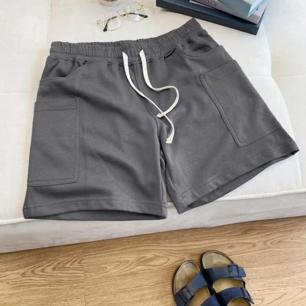 Short masculin à casse-cordon vintage cargo avec plusieurs poches pour le jogging d'été en liberté en ligne