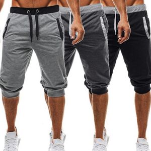 Shorts pour hommes Pantalons d'été Harem Slacks Shorts Sport Pantalons de survêtement Cordon Jogger Pantalon Sportswear Slim Fit Noir Jogger pour le travail quotidien 230503