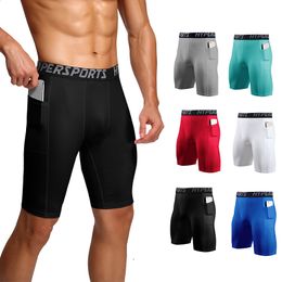 Heren Shorts Mannen Sneldrogende Korte Panty Mannen Compressie Running Shorts Gym Fitness Sport Leggings Mannelijke Ondergoed 230607
