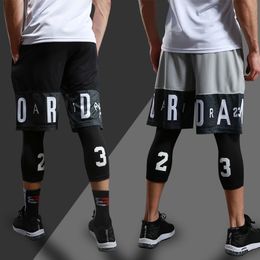 Shorts pour hommes Hommes Running Compression Pantalons de survêtement Gym Jogging Leggings Basketball Football Shorts Fitness Pantalons serrés Vêtements de sport en plein air Ensemble 230727