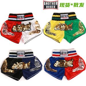 Heren Shorts Heren Boksbroek Bedrukking MMA Shorts kickboksen Fight Grappling Short Tiger Muay Thai boxing shorts kleding sanda mma 230715