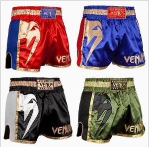 Shorts pour hommes Boxe pour hommes Vêtements serrés et à séchage rapide Thai Boxing Fighter Gym Fighting